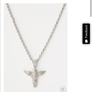 Rue21 Jewelry - RUE21 sliver chain angel necklace Rue21 Jewelry - RUE21 sliver chain angel necklace